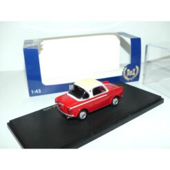 Alternative view of NSU Neckar Weinsberg 500 Coupe 1959 red/white  1:43