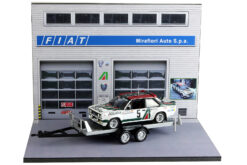 Alternative view of Fiat diorama garage Mirafiori Auto S.p.a.  1:43