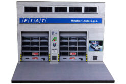 Fiat diorama garage Mirafiori Auto S.p.a.  1:43