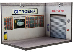 Citroen diorama garage  1:43