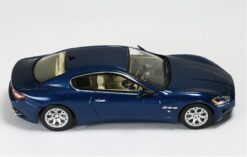 Alternative view of Maserati Gran Turismo 2007 blue metallic  1:43