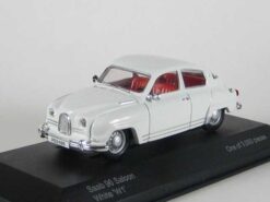 Saab 96 saloon white W1  1:43