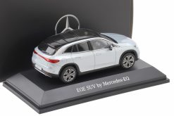 Alternative view of Mercedes-Benz EQE SUV X294 high tech silver 1:43