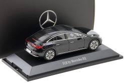 Alternative view of Mercedes-Benz EQE obsidian black 1:43