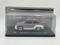 Alternative view of Fiat Abarth 1000 Gruppo 2 - 1970 grey/white  1:24