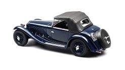 Alternative view of Alfa Romeo 6C 1750 Series V Gran Sport Figoni Roadster 1932 closed blue 1:43