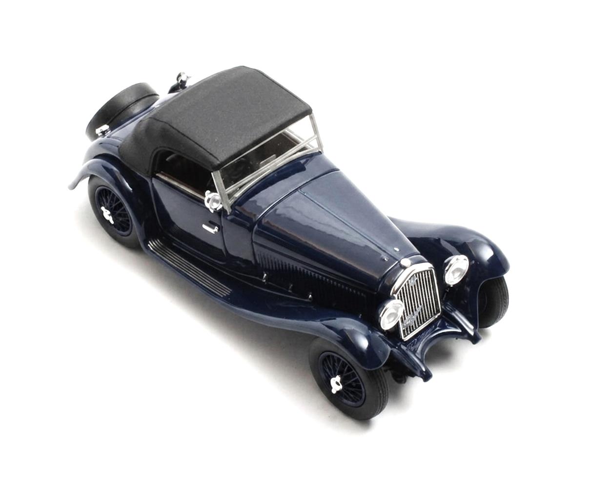 Alfa Romeo 6C 1750 Series V Gran Sport Figoni Roadster 1932 closed blue 1:43 - Image 4