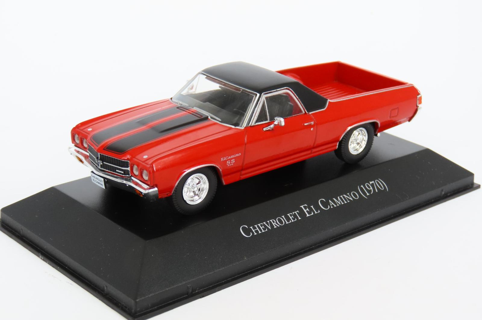 Chevrolet El Camino 1970 red/black 1:43