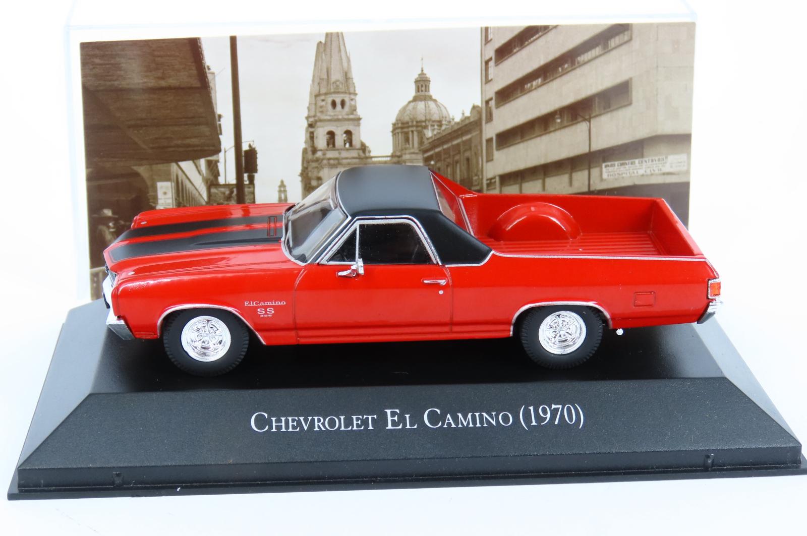 Chevrolet El Camino 1970 red/black 1:43 - Image 3