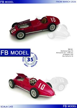 Alfa Romeo Type 316 Monoposto 16 C GP Belgium 1939 #10 Nino Farina  1:43
