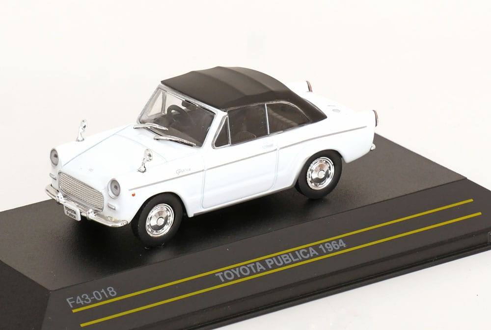 Toyota Publica 1964 white 1:43