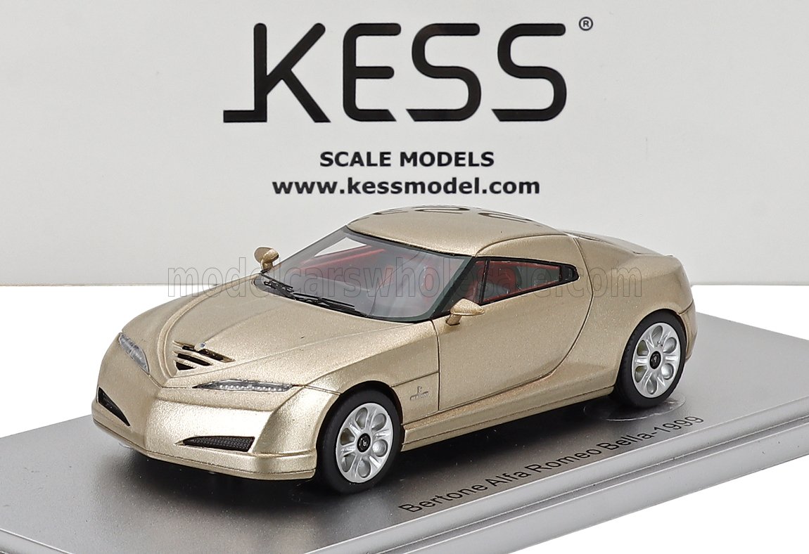 Alfa Romeo Bertone Bella 1999 light gold met. 1:43