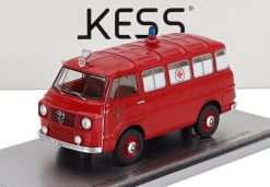 Alfa Romeo F12 1e serie Vigili del Fuoco Ambulanza 1968 red 1:43