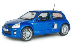 Renault Clio V6 phase 2 2003 bleu iliade  1:43