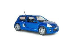 Alternative view of Renault Clio V6 phase 2 2003 bleu iliade  1:43