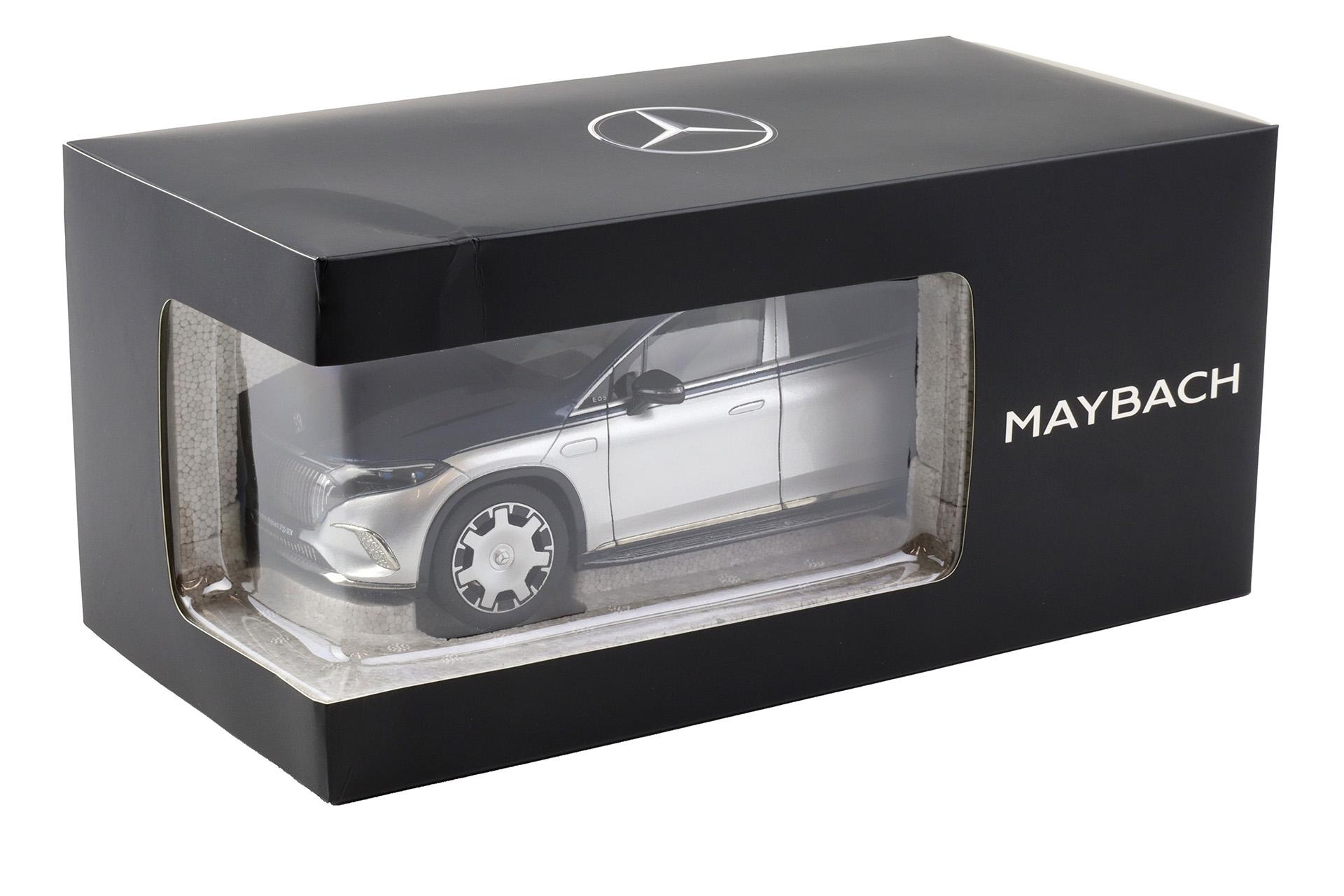 Mercedes-Maybach EQS 680 SUV nautic blue / hightech silver 1:18 - Image 5