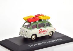 Fiat 600 Multipla Studer 1959 creme/green  1:43