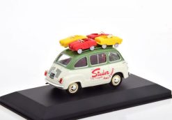 Alternative view of Fiat 600 Multipla Studer 1959 creme/green  1:43