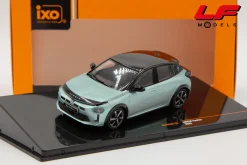 Lancia Ypsilon 2025 green with black roof  1:43