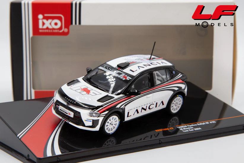 Lancia Ypsilon Rally4 HF Testcar 2024 1:43