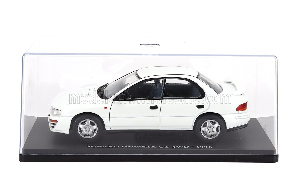 Subaru Impreza GT 4WD 1996 white 1:24 - Image 2