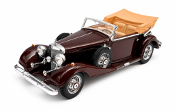 Mercedes-Benz 500K (W29) Cabriolet C 1934-1936 maroon 1:43