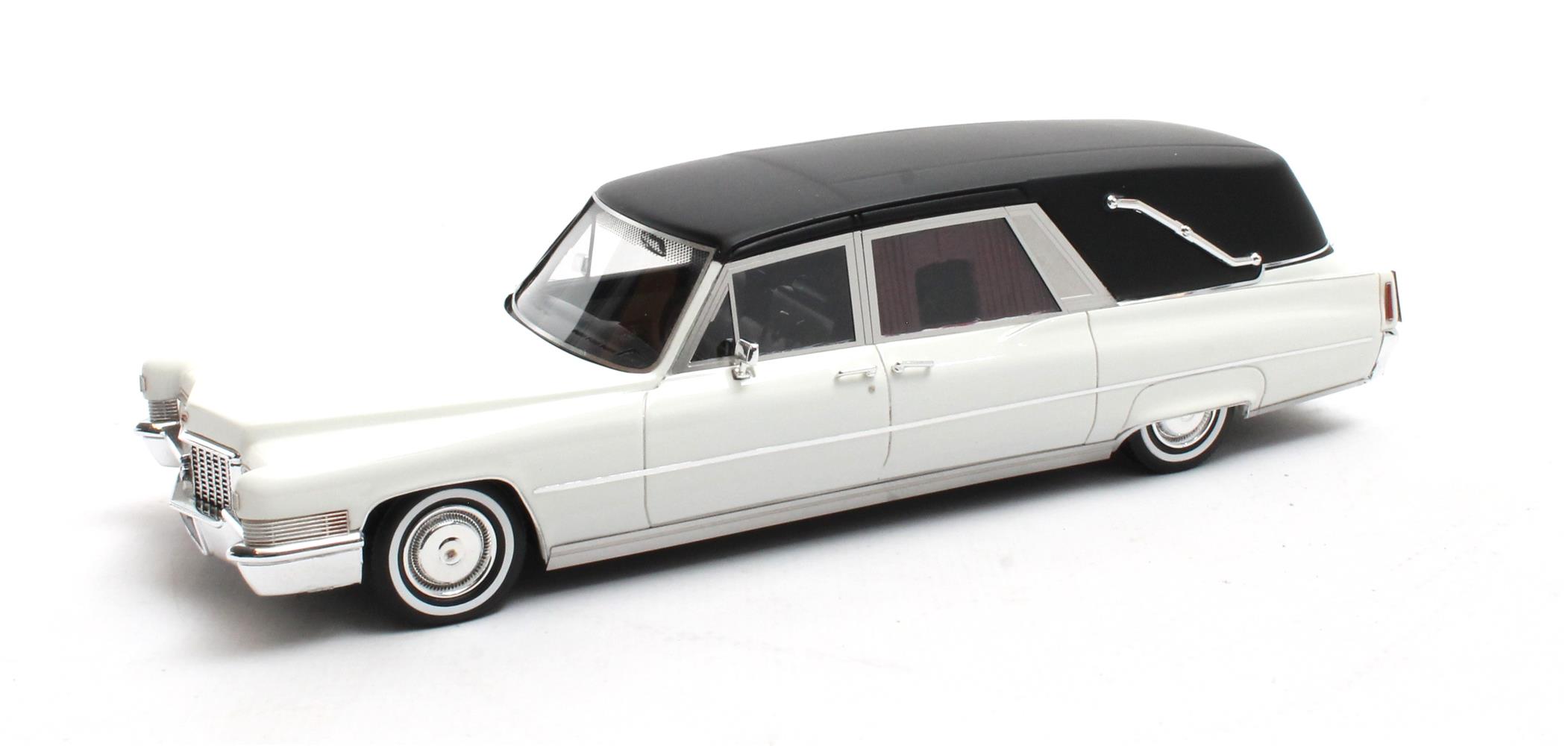 Cadillac Superior Crown Sovereign Landaulet 1970 black/white 1:43