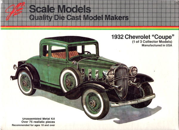 Chevrolet Coupe 1932 1:20 metal kit