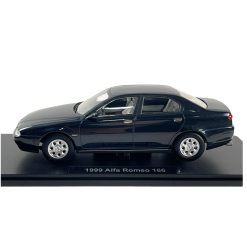 Alternative view of Alfa Romeo 166 1999 Ontario blue-grey metallic 1:18