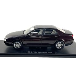 Alternative view of Alfa Romeo 166 1999 Volcano black metallic 1:18