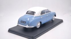 Alternative view of Skoda 1200 1952 blue/white 1:24