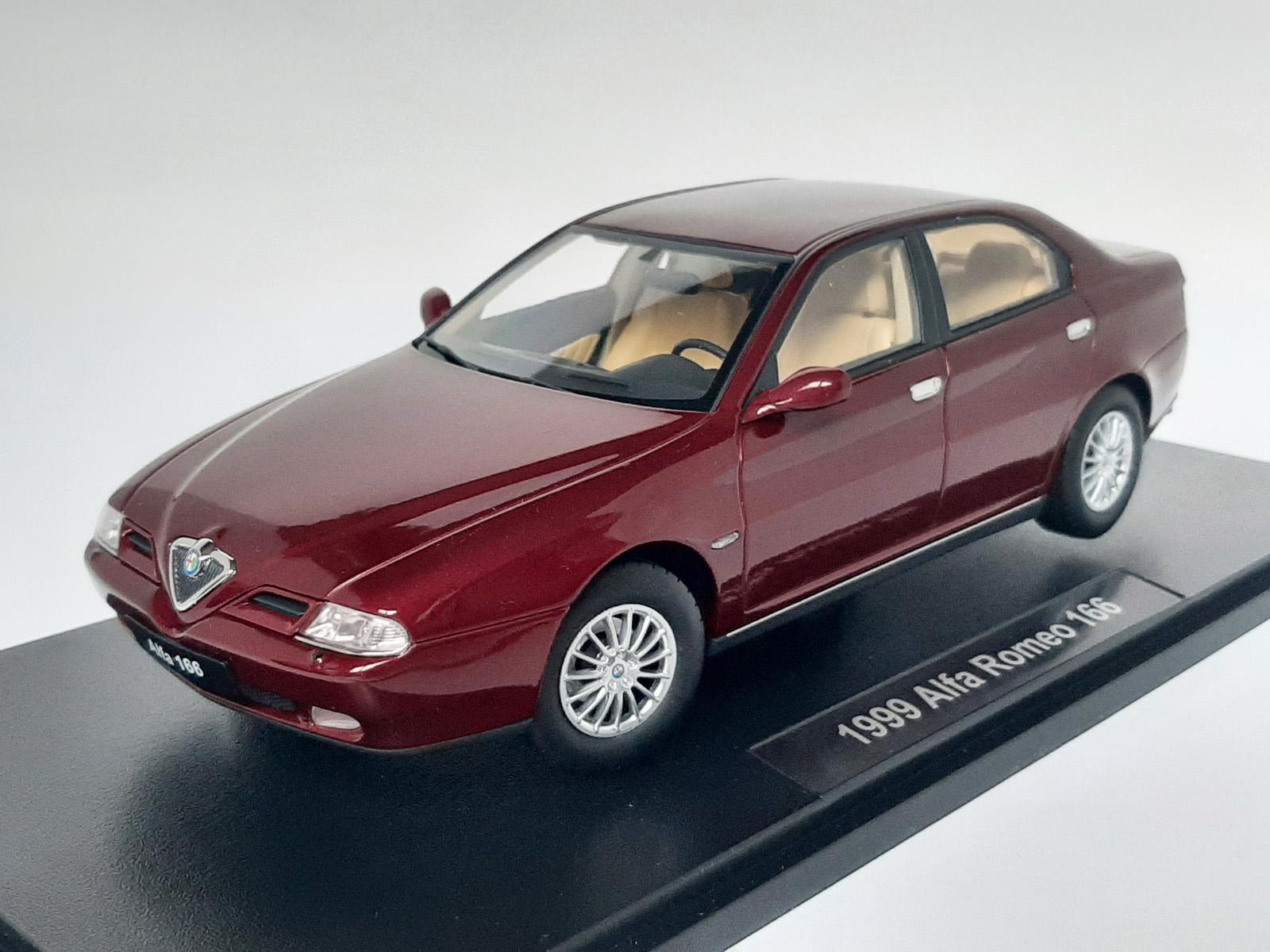 Alfa Romeo 166 1999 Proteo red metallic 1:18
