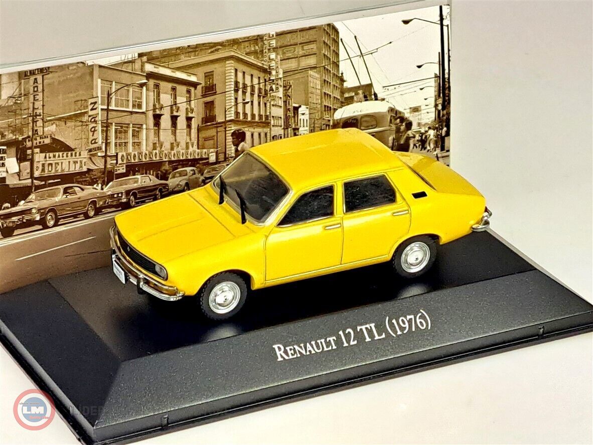 Renault 12 TL 1976 yellow 1:43