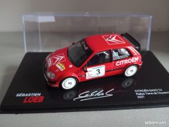 Citroen Saxo T4 Rallye Terre de l'Auxerrois 2001 #3 Sebastien Loeb 1:43