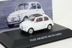 Fiat Abarth 595 SS 1965 white 1:43