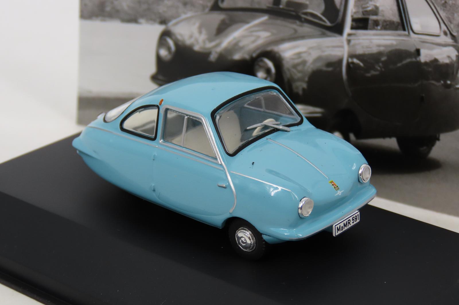 Fuldamobil S7 1957 blue 1:43 - Image 2