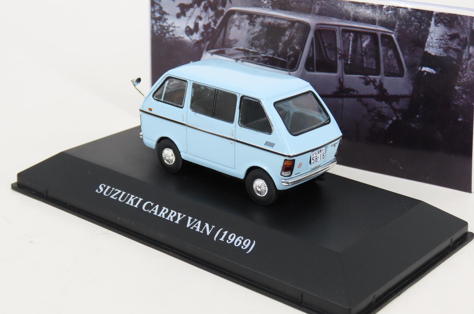 Suzuki Carry Van 1969 light blue 1:43 - Image 2