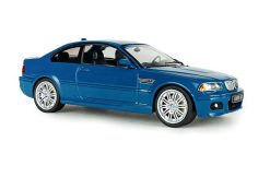 Alternative view of BMW M3 Coupe E46 2000 Laguna seca blue 1:43