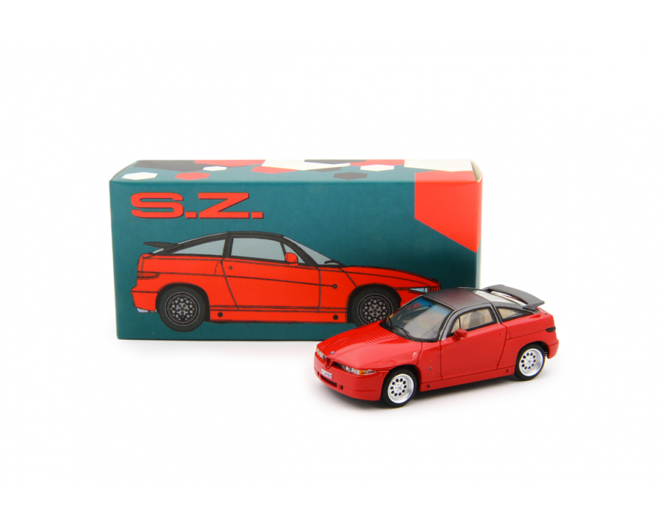 Alfa Romeo SZ (ES30) 1989 red 1:64