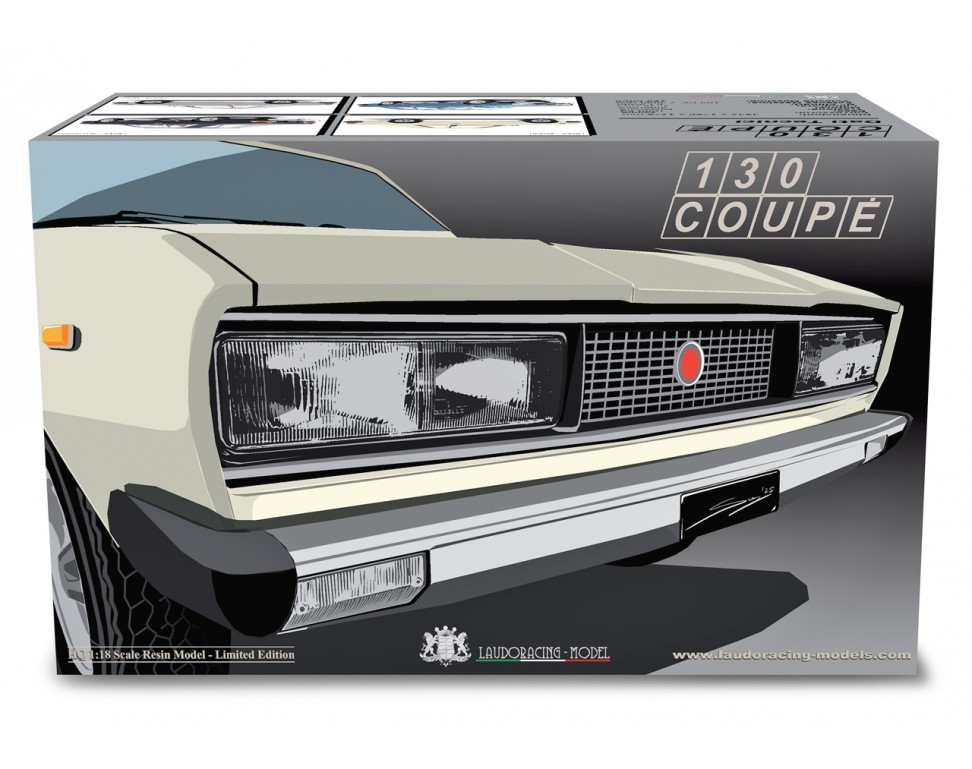 Fiat 130 coupe 1971 blu met. 1:18 - Image 6