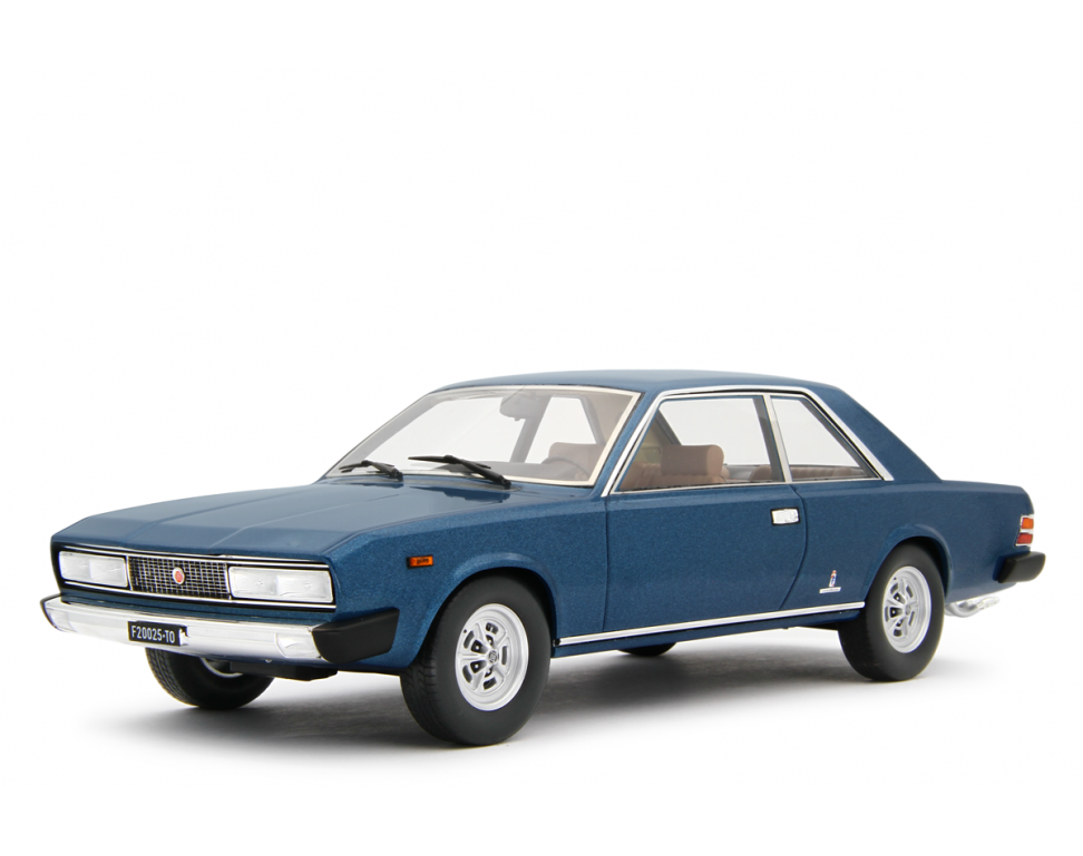 Fiat 130 coupe 1971 blu met. 1:18